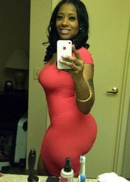 Hot selfie with big ass ebony housewife