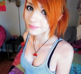 2 great things:Red head and Pokemon.